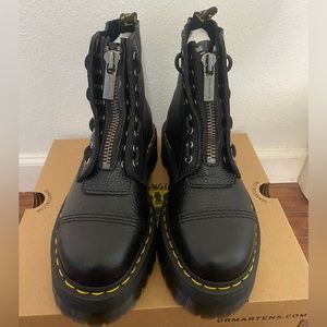 Dr. Marten Black Platform Boots women’s 9